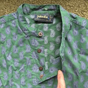 NWOT Indian fabindia Shirt
